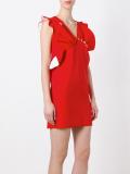 ruffled detail dress