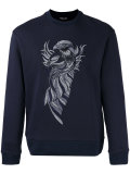 embroidered eagle sweatshirt