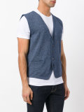 sleeveless cardigan 