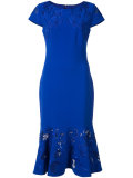 peplum hem dress