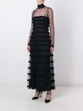 frill maxi dress
