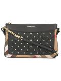 studded 'House Check' shoulder bag