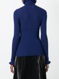 buttoned neck jumper
