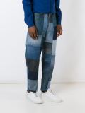 patchwork jeans