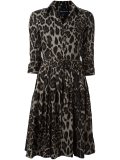 animal print shirt dress