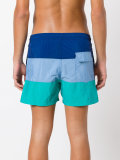 colour-block swim shorts 