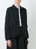 triple layered hem jacket