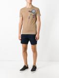 logo patch print T-shirt