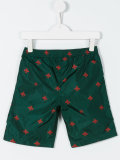 GG bee print swim shorts