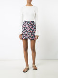flared sleeves blouse