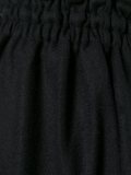 drop-crotch cropped trousers