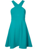 flared trim dress