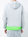KOLOR X ADIDAS 'Spacer' mesh hoodie