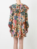 floral print mini dress
