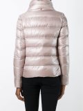 quilted zip up puffer jacket
