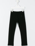 embellished logo leggings