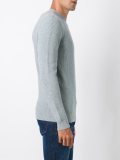 ribbed crew neck pullover