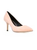 pointed mid heel pumps