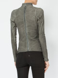 high neck zipped jacket