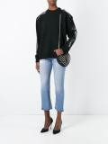 destroyed cropped jeans 