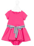 bow ribbon waist dress