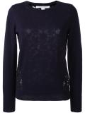 lace detail jumper