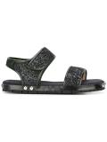 glitter sandals