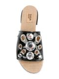 embellished flat sandals