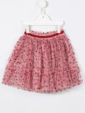 glitter dots tulle skirt