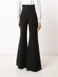 tailored flared trousers