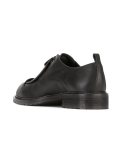 patch detail lace up shoes