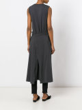 midi wrap dress
