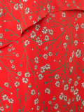 floral print layered dress