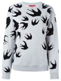 Swallow Swarm patch sweatshirt