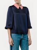 'Demi' satin blouse