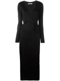 v-neck maxi dress