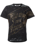 slogan printed T-shirt