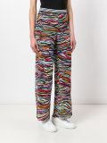 knitted wide-leg trousers 