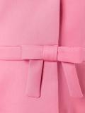 bow detail fitted jacket