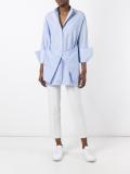 band collar shirt 