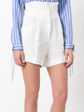 high-waisted shorts