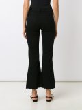 cropped flared jeans