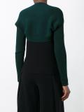 shoulder accent knit shrug