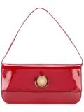 logo plaque shoulder bag