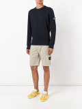 logo patch sweatshirt