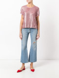 sequined T-shirt