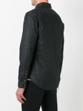 coated shirt jacket 