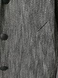 'Blankett'斜条纹外套