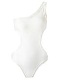 one shoulder swimsuit