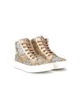glitter hi-top sneakers